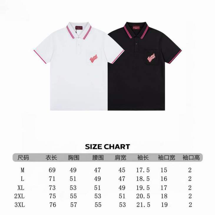 Picture of Gucci Polo Shirts Short _SKUGucciM-3XLtltx5327502